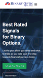 Mobile Screenshot of binaryoptionsprosignals.com